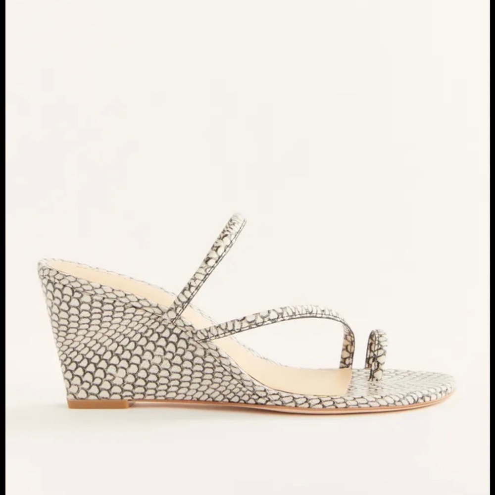 Reformation wedge sandals -7